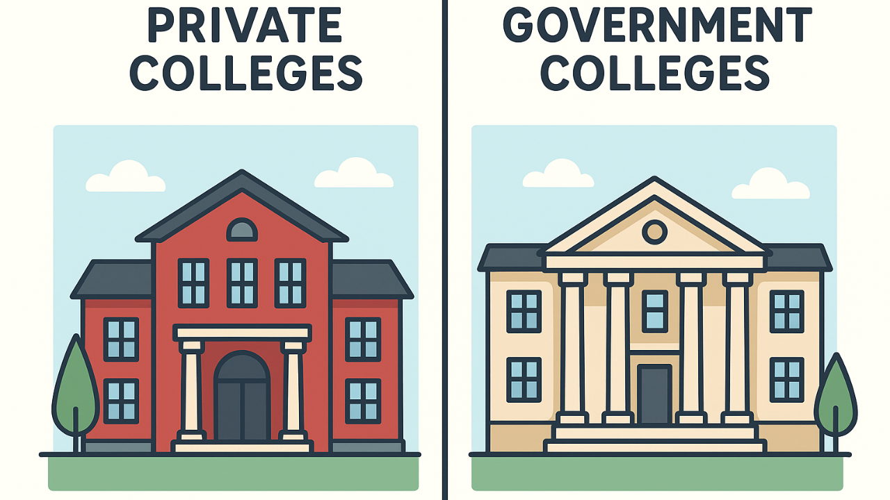 Private vs Government Colleges in Siliguri: Which is Better for You?