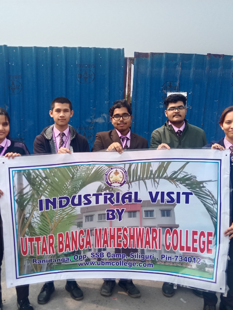 Industrial visit at Mahananda food Pvt Ltd