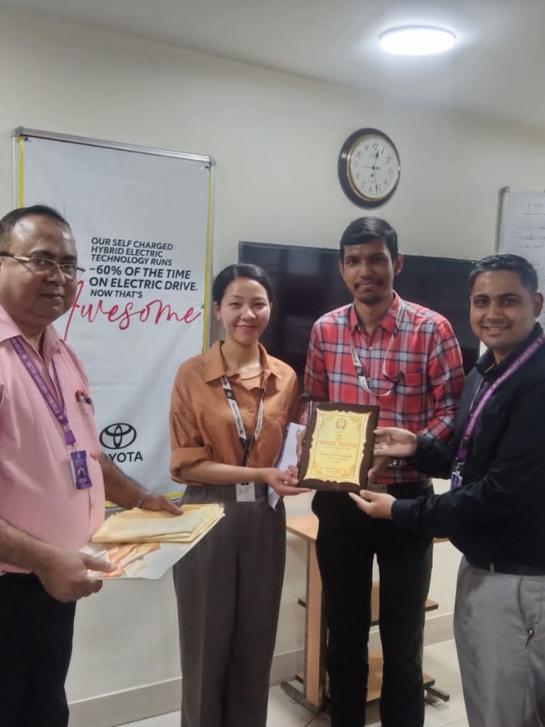 Industrial Visit at TOYOTA
